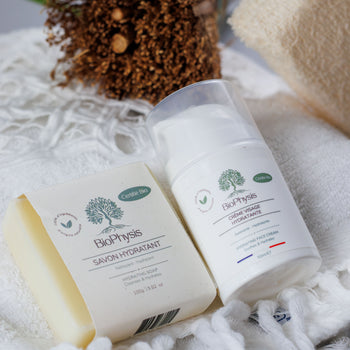 Routine Visage Douceur – Nettoyage & Hydratation pour Peaux Fragiles