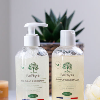 Routine Hygiène Douceur – Gel Douche & Shampoing Spécial Peaux Fragiles