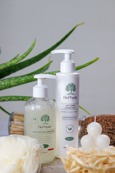 Routine Corps Ultra-Douce – Nettoyage & Hydratation pour Peaux Fragiles