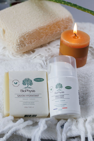 Routine Visage Douceur – Nettoyage & Hydratation pour Peaux Fragiles